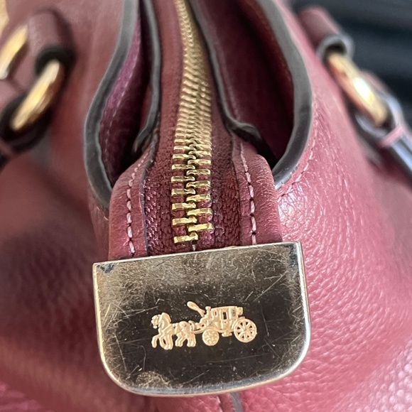 Vintage Leather Coach Handbag - Picture 16 of 16